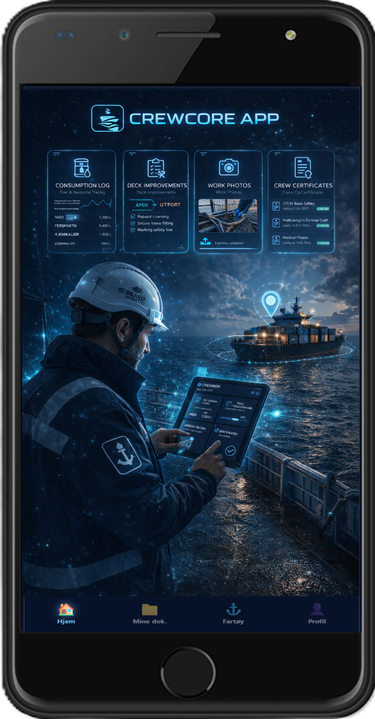 Crewcore App screenshot
