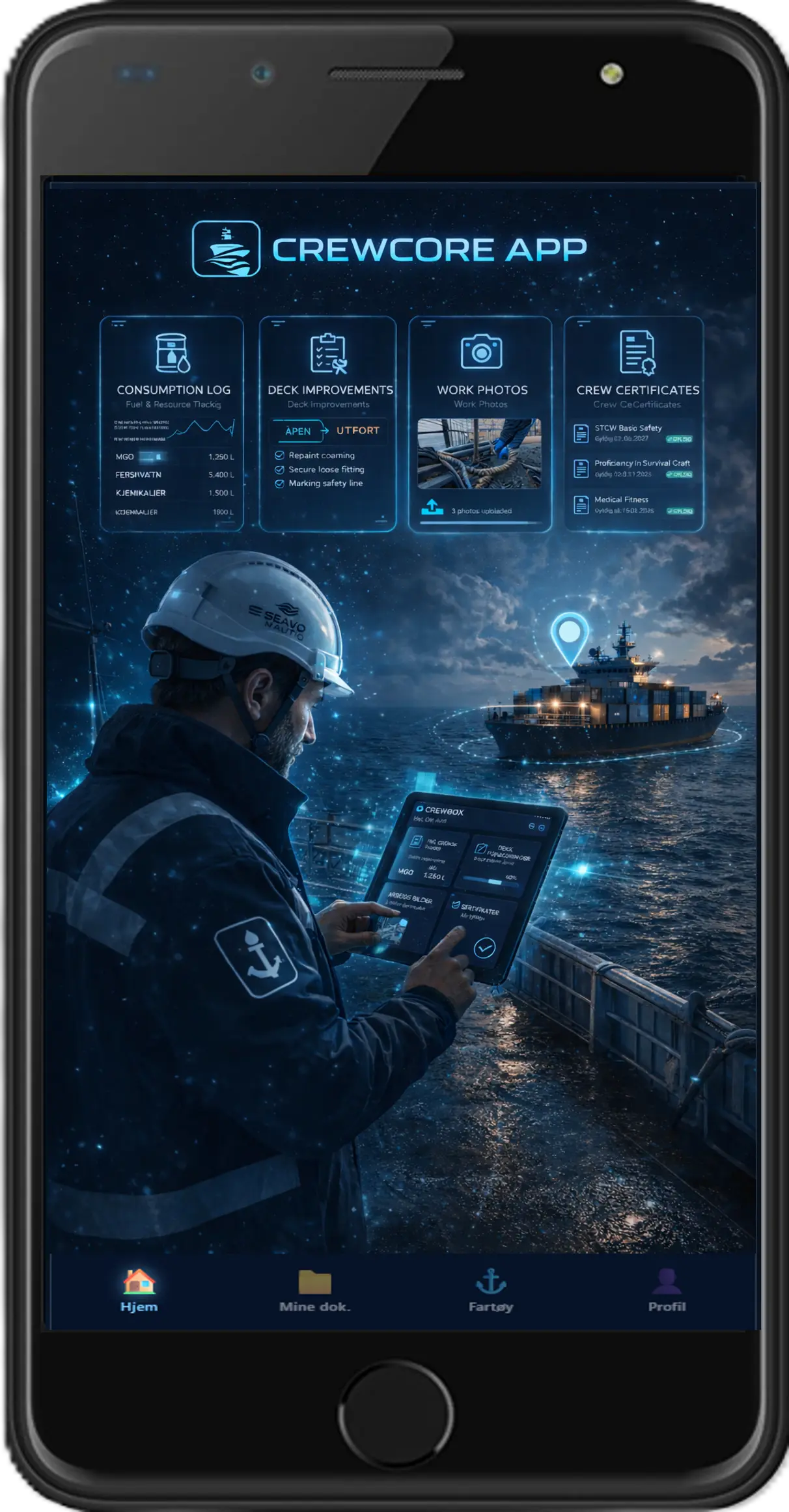 CrewCore App screenshot